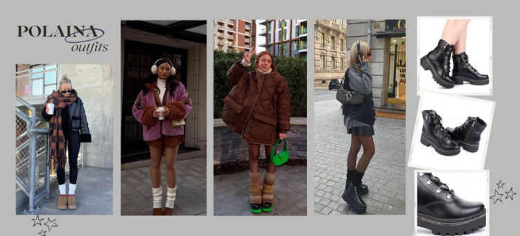 Mais inspirações de looks com polaina. (Fotos: divulgação).