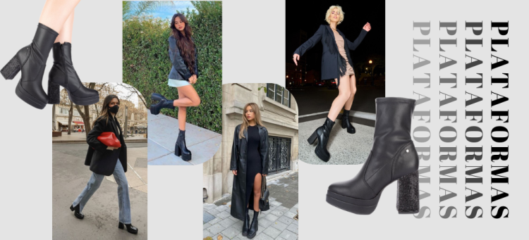 A bota plataforma garante imponência e estilo aos looks! (fotos: divulgação)