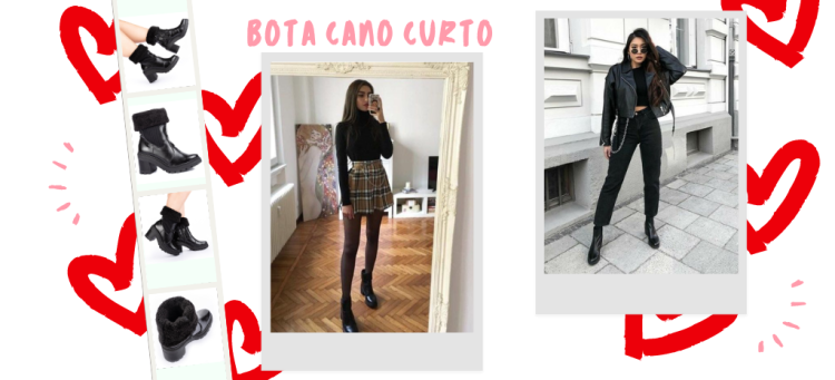 Um clássico que nunca sai de moda: bota curto! (Fotos: divulgação).