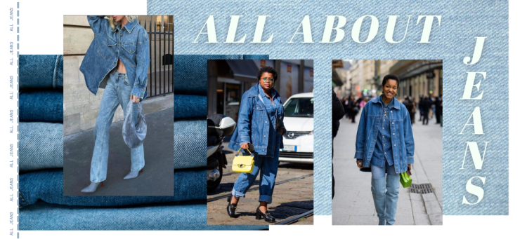 O clássico tecido jeans é a tendência de 2023 que achamos que vale a pena apostar. (Foto: divulgação)