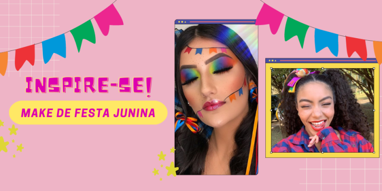 Se inspire nesse post para fazer uma make de festa junina. (Foto: divulgação)