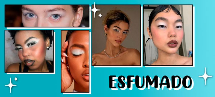 Esfumado com sombra branca para iluminar o olhar! (Fotos: divulgação)