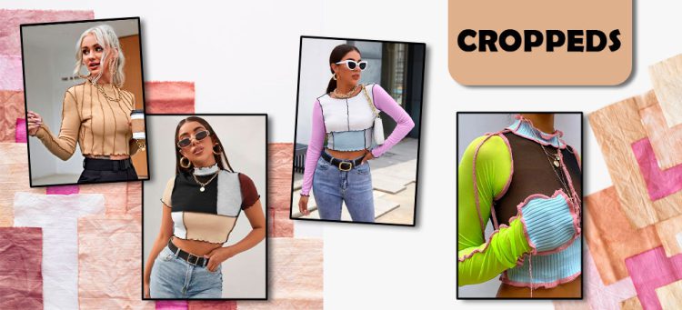 Destaque da tendência é o cropped de malha