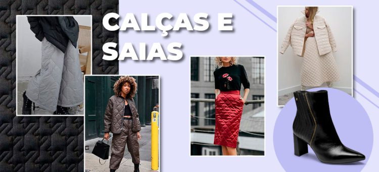 Calças e Saias de Matelassê