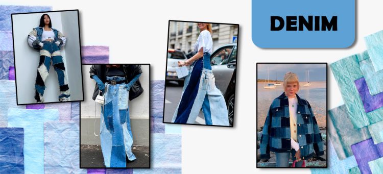 Patchwork em versões com jeans