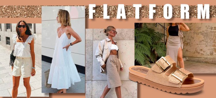 Os modelos flatform trazem leveza para o verão! (Fotos: divulgação)