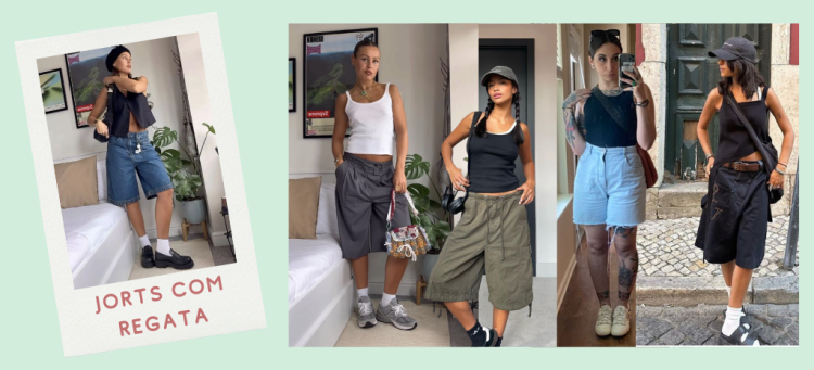 A regata branca é a aposta para descomplicar a produção! (Fotos: divulgação)