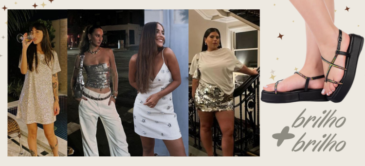 Aqui, quanto mais brilho melhor. (Fotos: divulgação)