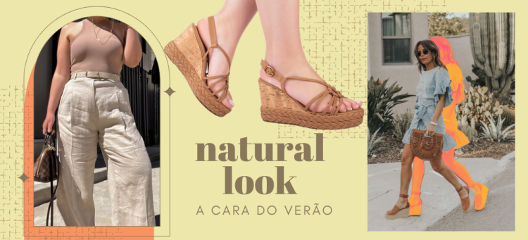 Nesta temporada, invista nos looks naturais. (Foto: divulgação)