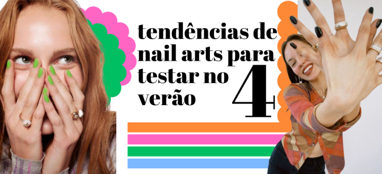 4 tendências de nail arts para testar no verão. (Foto: divulgação)