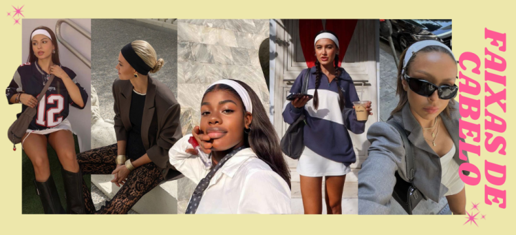 Aposte nas faixas de cabelo. (foto: divulgação)