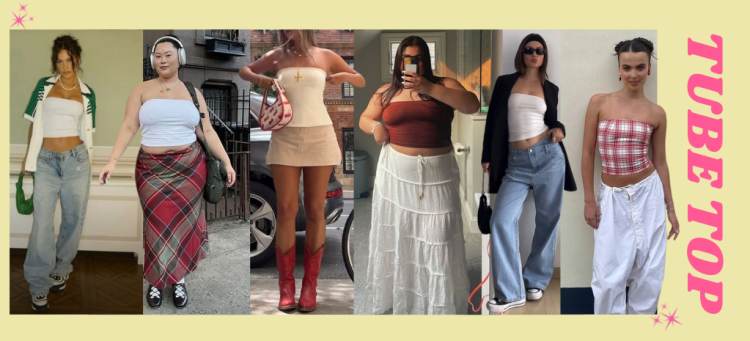 Tube Top: Aquela peça atemporal e que complementa qualquer look. (foto: divulgação)