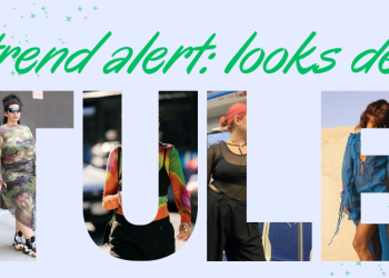 Trend alert: looks de tule. (foto: divulgação)