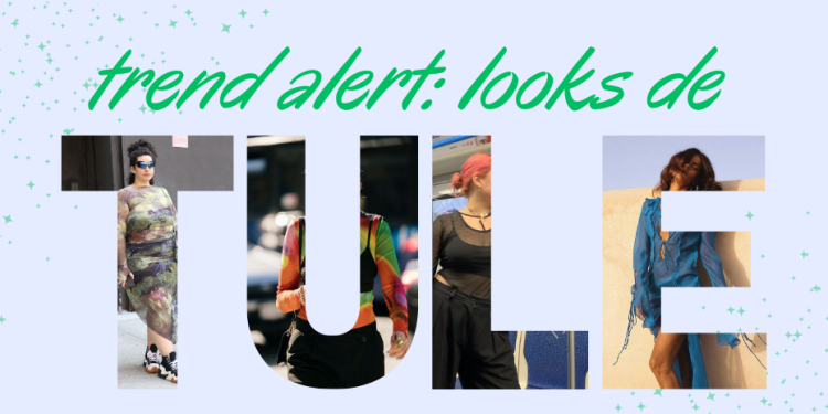 Trend alert: looks de tule. (foto: divulgação)