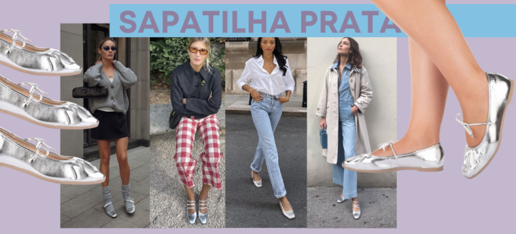 Preview: sapatilha prata. (Foto: divulgação)