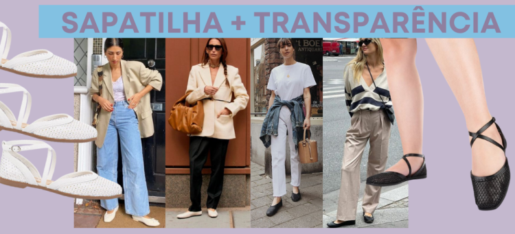 Preview: sapatilhas com transparência e brilhos. (Foto: divulgação)