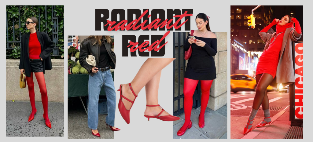 Radiant red: o vermelho é uma cor cheia de paixão e energia. (Fotos: divulgação)