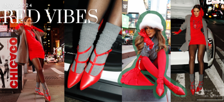 Red vibes: vermelho é a cor do momento. (Fotos: divulgação)