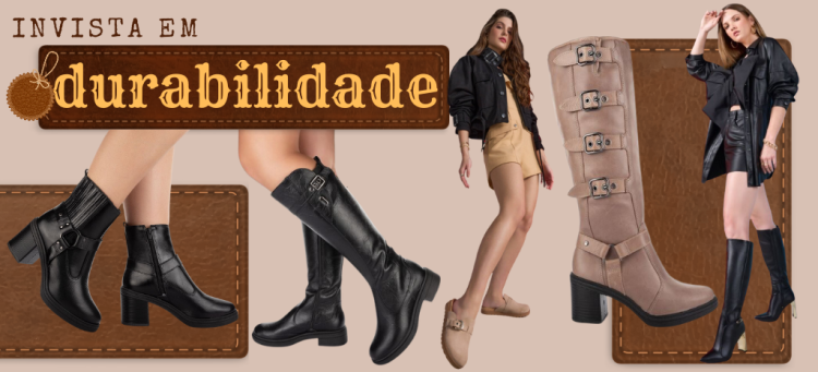Invista em durabilidade ao adquirir calçados em couro. (Fotos: divulgação)
