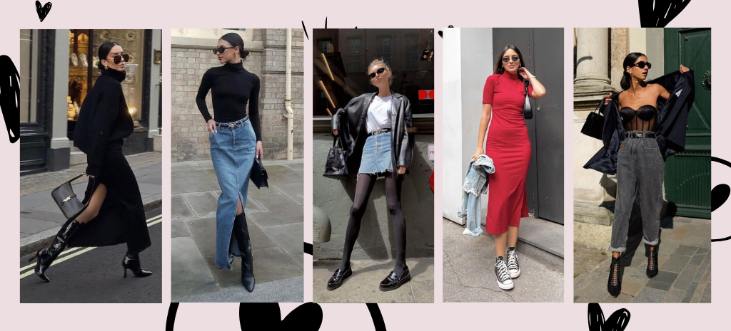 Ideias de looks para noite romântica com o namorado. (Fotos: divulgação)