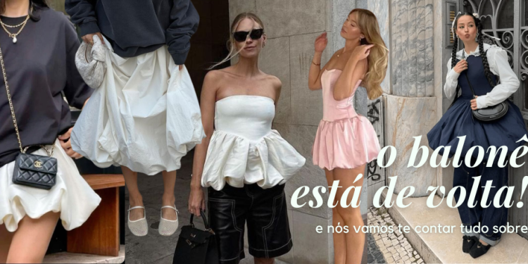 O balonê está de volta! (Fotos: divulgação)