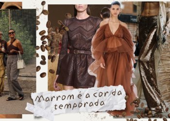 Marrom, a cor da temporada. (Fotos: divulgação)
