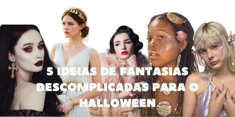 Ideias de fantasias descomplicadas para o Halloween. (Fotos: divulgação)