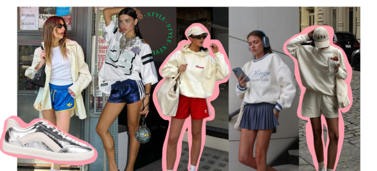 Para quem ama o mood esportivo, o tênis metalizado traz um toque fashionista. (Fotos: divulgação)