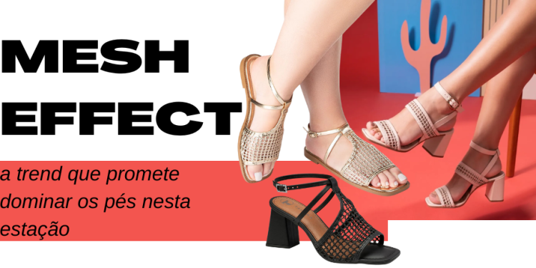 Mech effect: a trend que vai dominar os pés neste verão. (Fotos: divulgação)