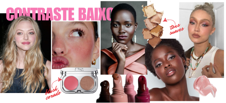 Saiba tudo sobre o contraste baixo. (Fotos: divulgação)