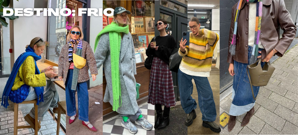 Ideias de looks para as férias com destino: frio. (Fotos: divulgação)