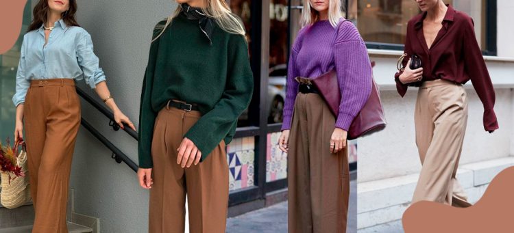 Como combinar peças Mocha Mousse. (Fotos: divulgação)