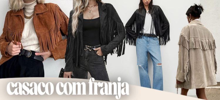 Peças Retrô: Jaquetas com Franjas