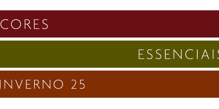 Cores essenciais para o Inverno 25