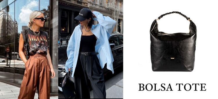 A bolsa tote é perfeita para quem carrega mais itens. (Fotos: divulgação)