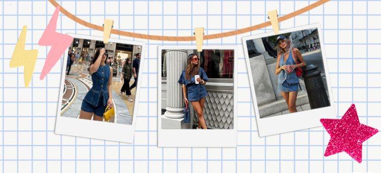 Ruffle Socks com scarpin de salto bloco.