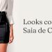 Looks com Saia de Couro.
