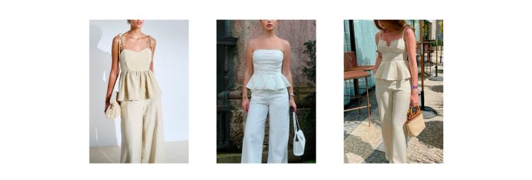 Modelagem Peplum: estrutura e feminilidade