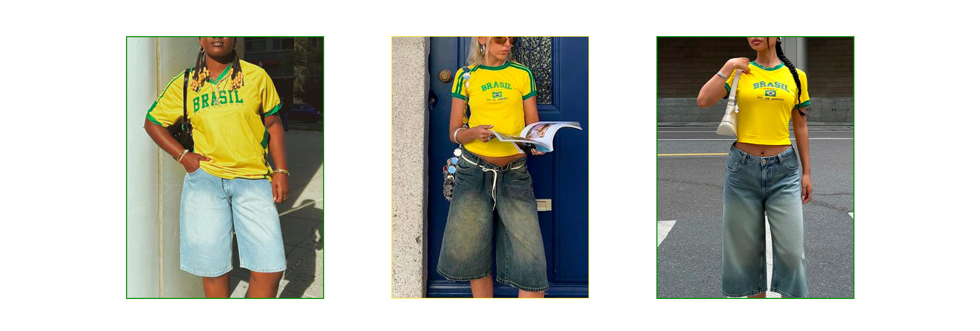 O match perfeito é combinar a camisa da Seleção com peças sofisticadas.