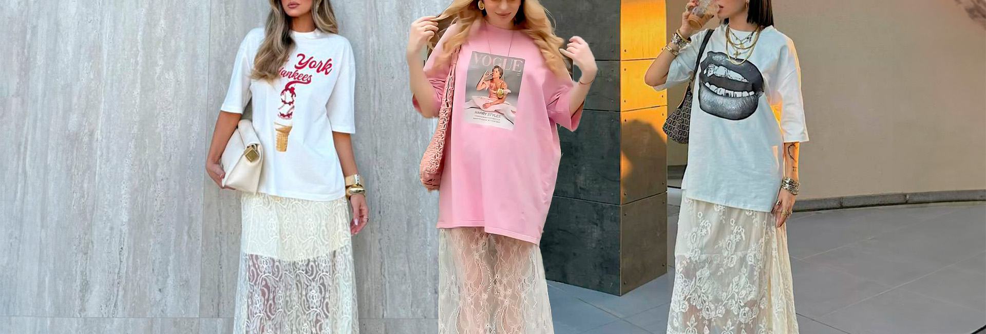 Detalhe floral com atitude urbana para Primavera/Verão 27.